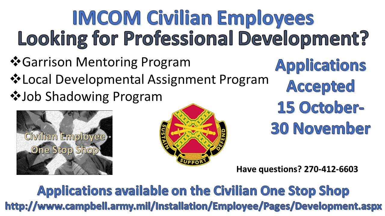 U.S. - Are you an IMCOM civilian employee at Fort Campbell and looking ...