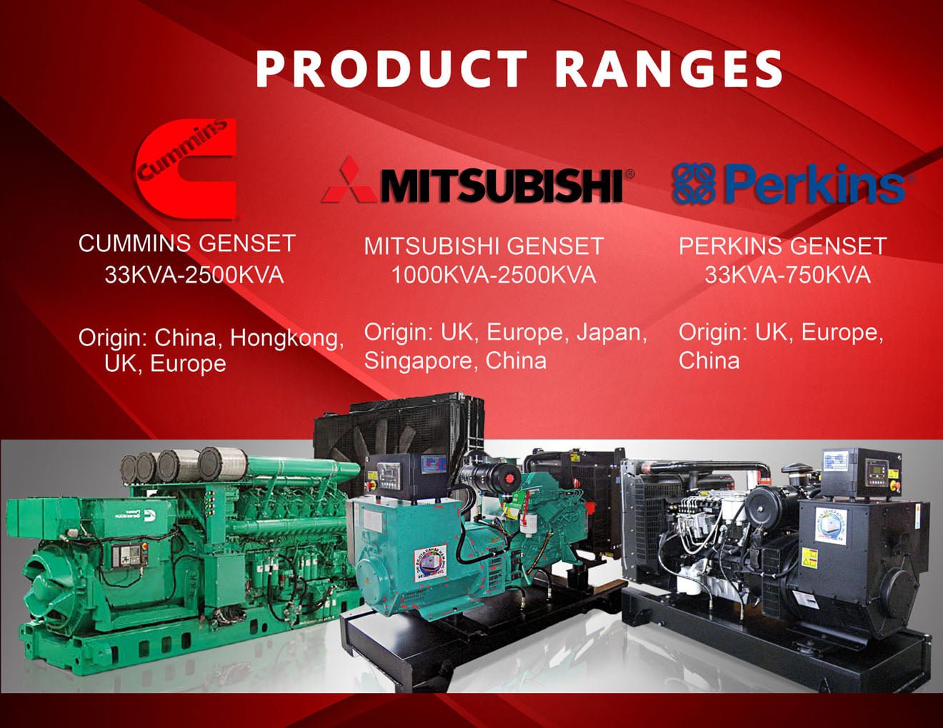 Product Ranges CUMMINS Genset... - Philman Generators, Inc. | Facebook