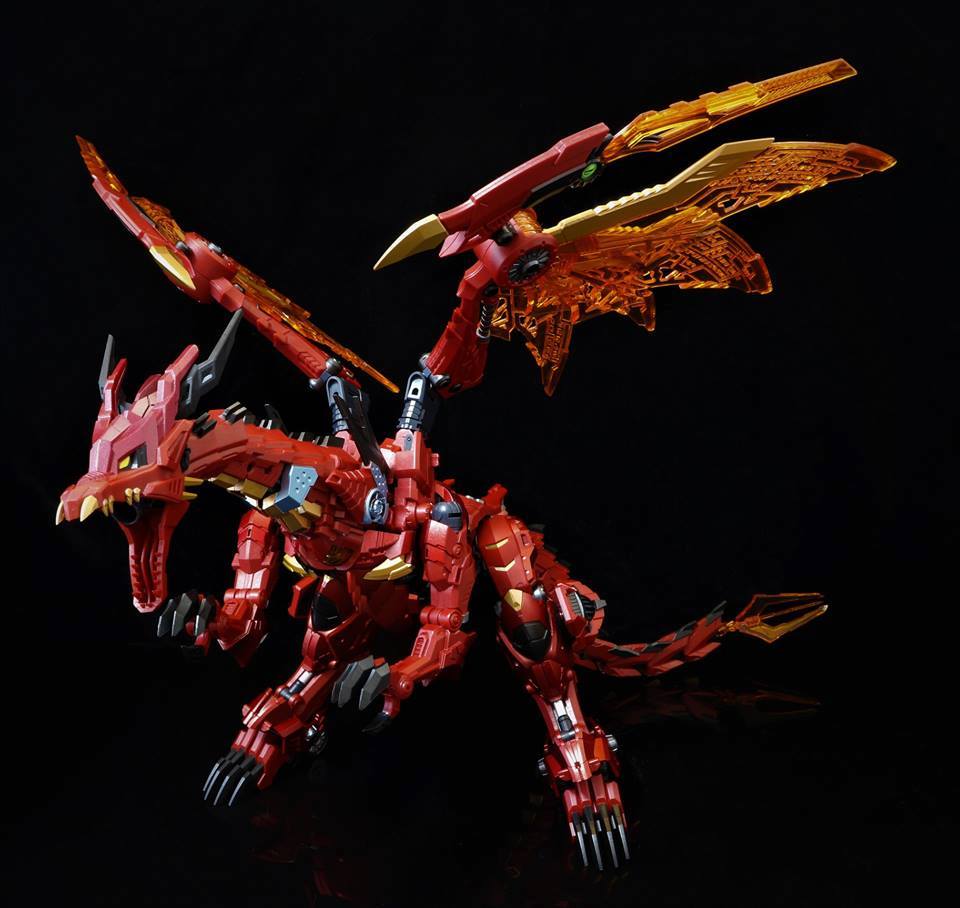 Perfect Effect PE-DX09 Mega Doragon Dragon Mode Pics via げんもん