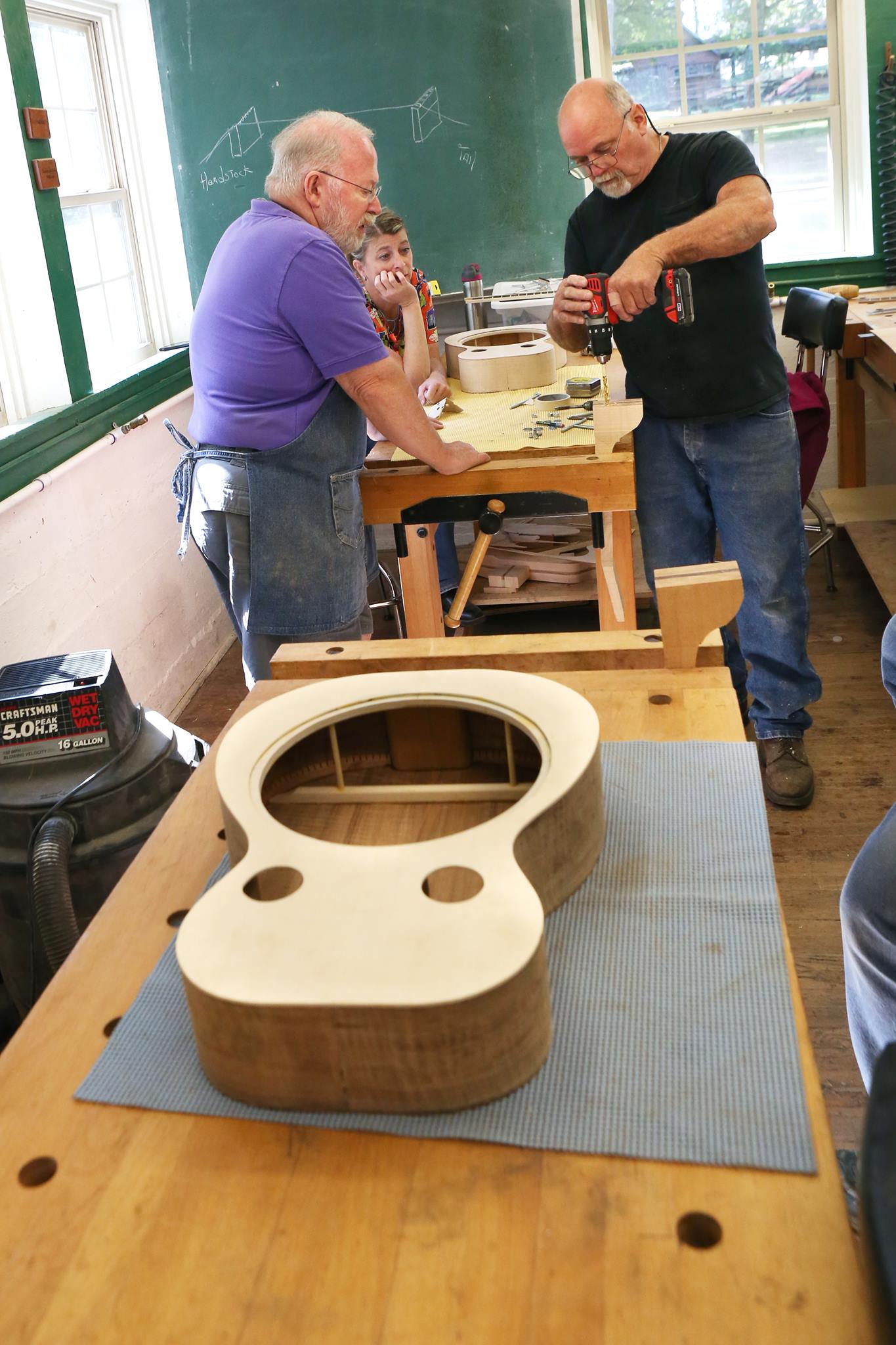 John C. Campbell Folk School - Woodworking, Music ~ Build a Square-neck ...