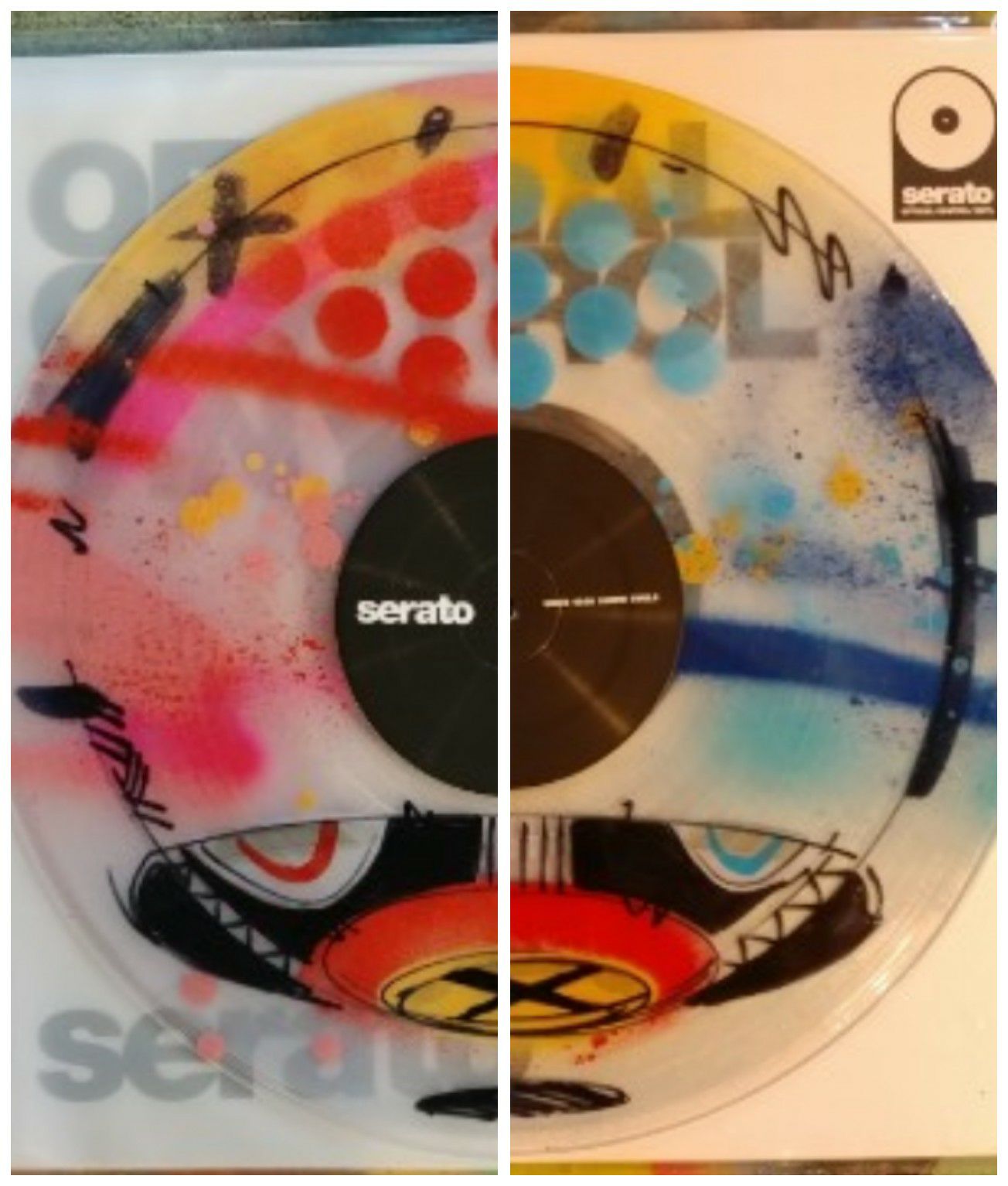 What's the difference between Serato Control Vinyl sides A and B?