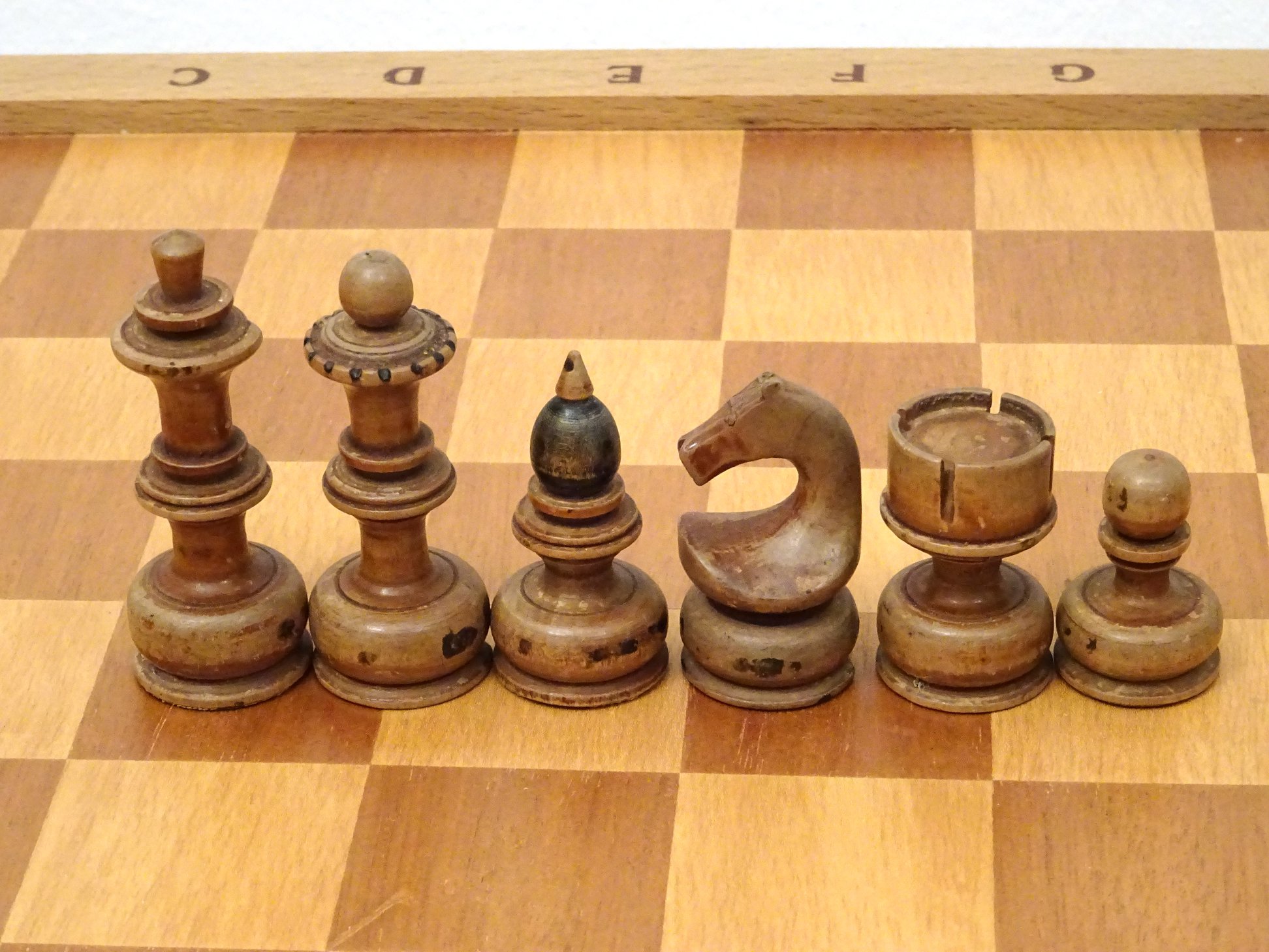 Deutsche Bundesform Schachfiguren Chess Pieces from 1930s Germany