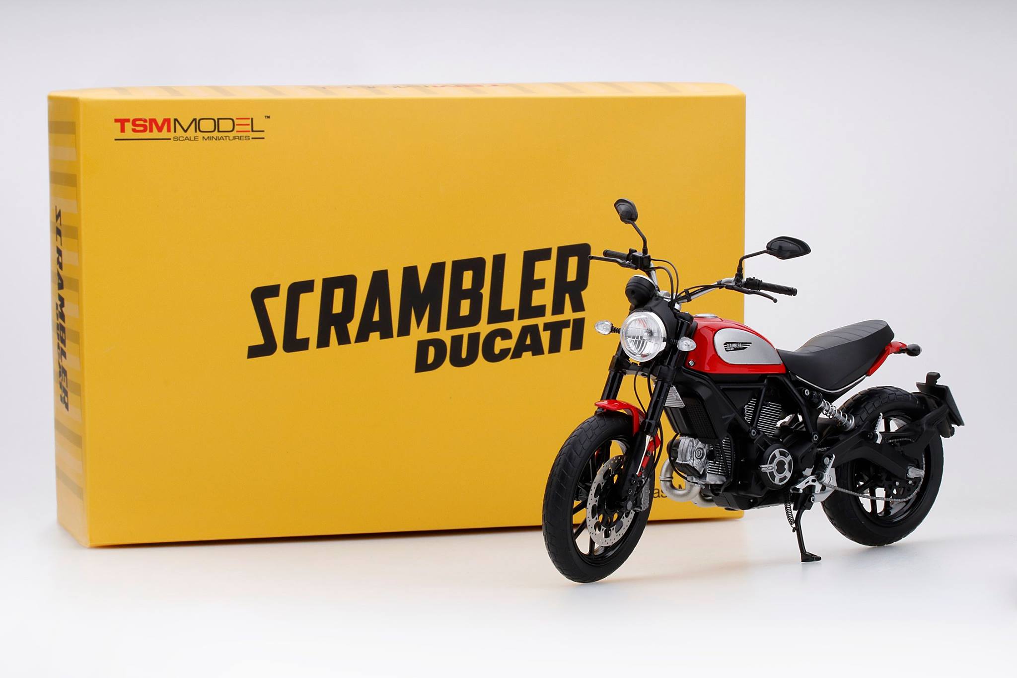 TSM-Model - 1/12 Ducati Scrambler Icon 2015 Rosso Ducati TSMMC0004 
