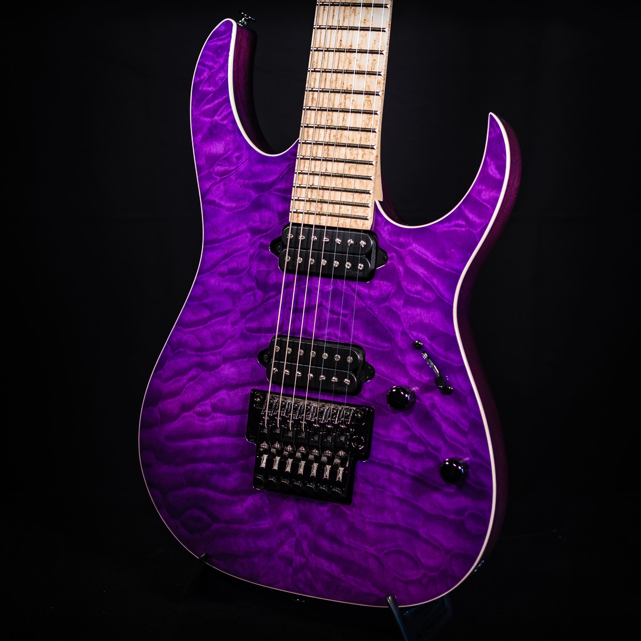 This stunning limited run Ibanez RGR752 Wild Cherry Blossom we