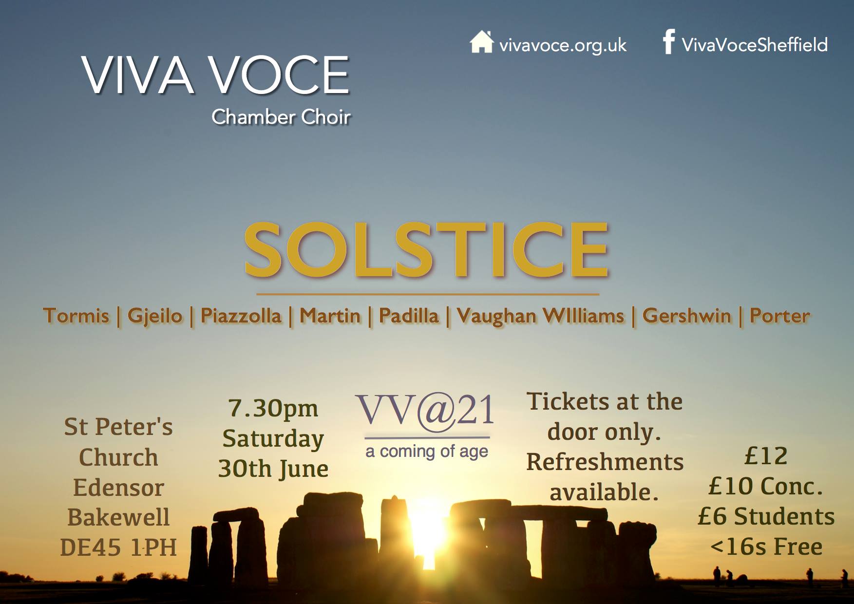 A Midsummer (post) SOLSTICE... - VivaVoceSheffield | Facebook