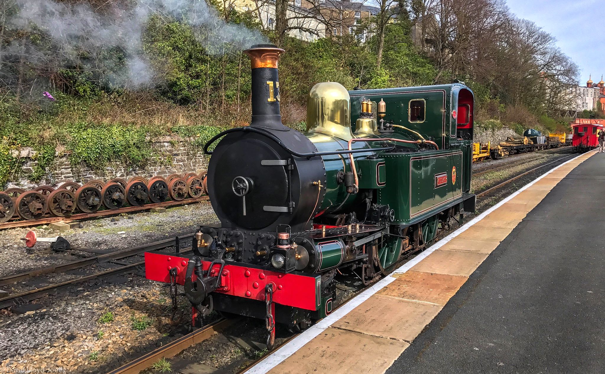 Narrow Gauge Enthusiasts Group | Isle of Man Railway's loco No.13 ...