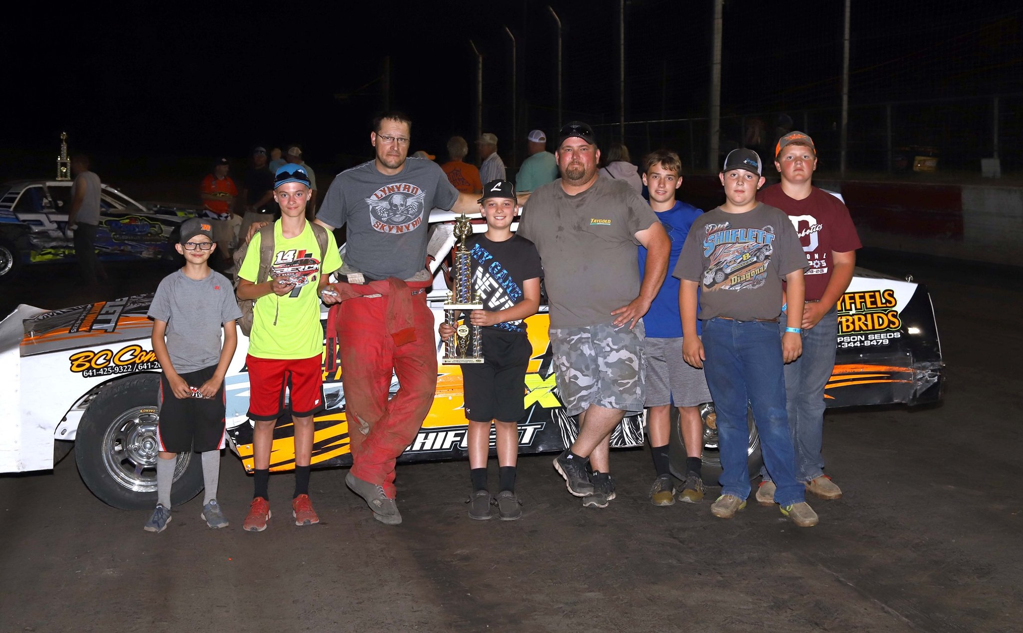 The Malvern Bank... - Adams County Speedway - Corning IA