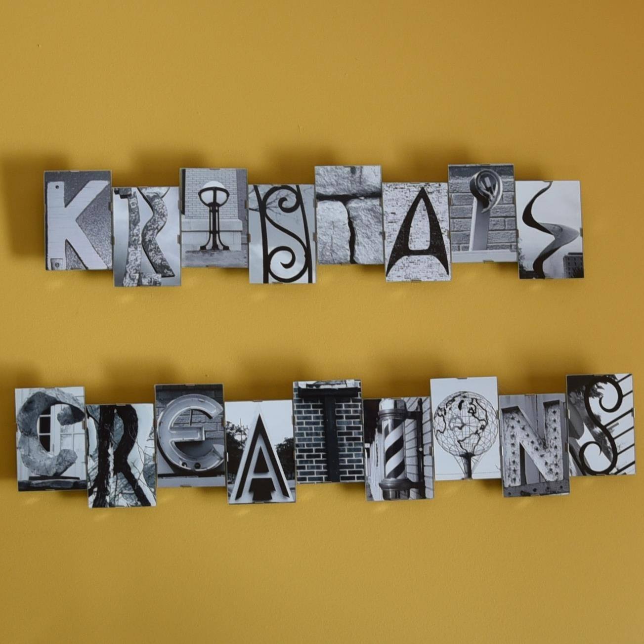 Krista's Creations- Letter Art Photography | Omaha NE