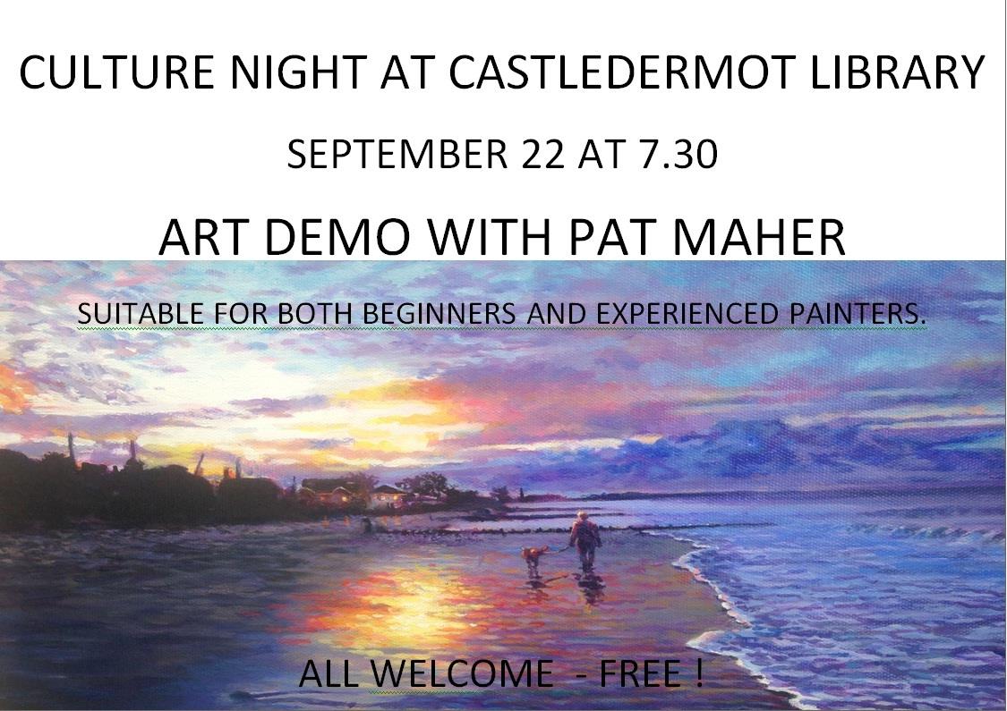 OPEN INVITATION CULTURE NIGHT IN... - Kildare County Council | Facebook