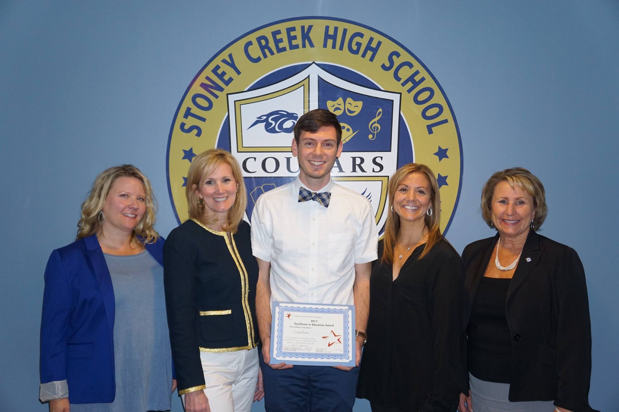 Rochester - Congratulations to Mr. Rizzi from SCHS who was honored with ...