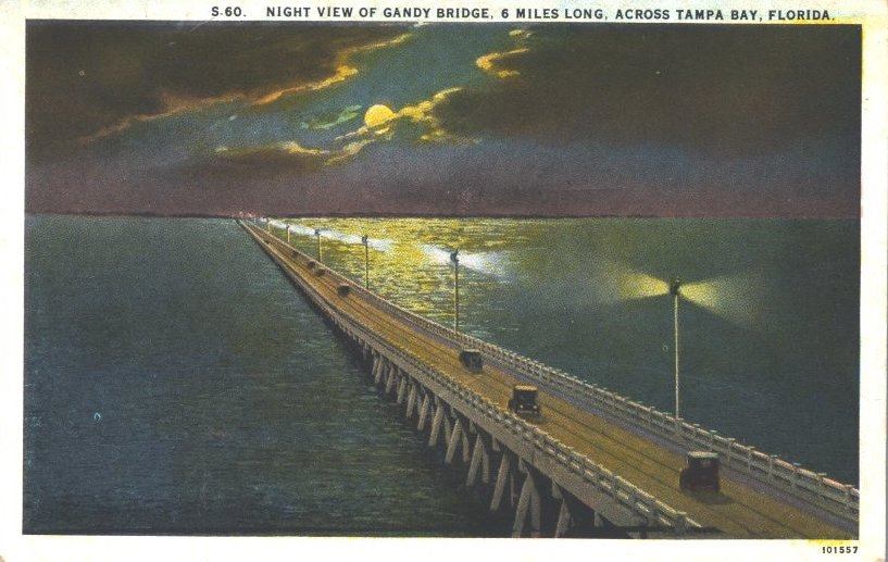 #OTD in 1924, Gandy Bridge (at... - Tampa Bay History Center | Facebook