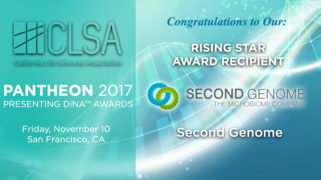 California Life Sciences - CLS - Congrats Second Genome on winning # ...