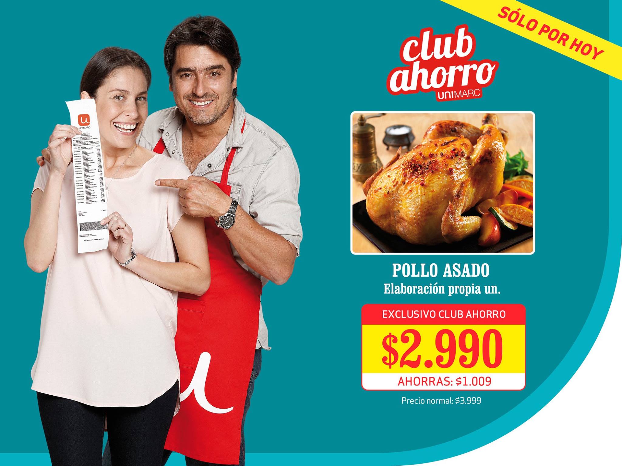 UNIMARC - ¿Quién puede resistirse al sabor de un rico pollito asado? 🍴🍗 ...
