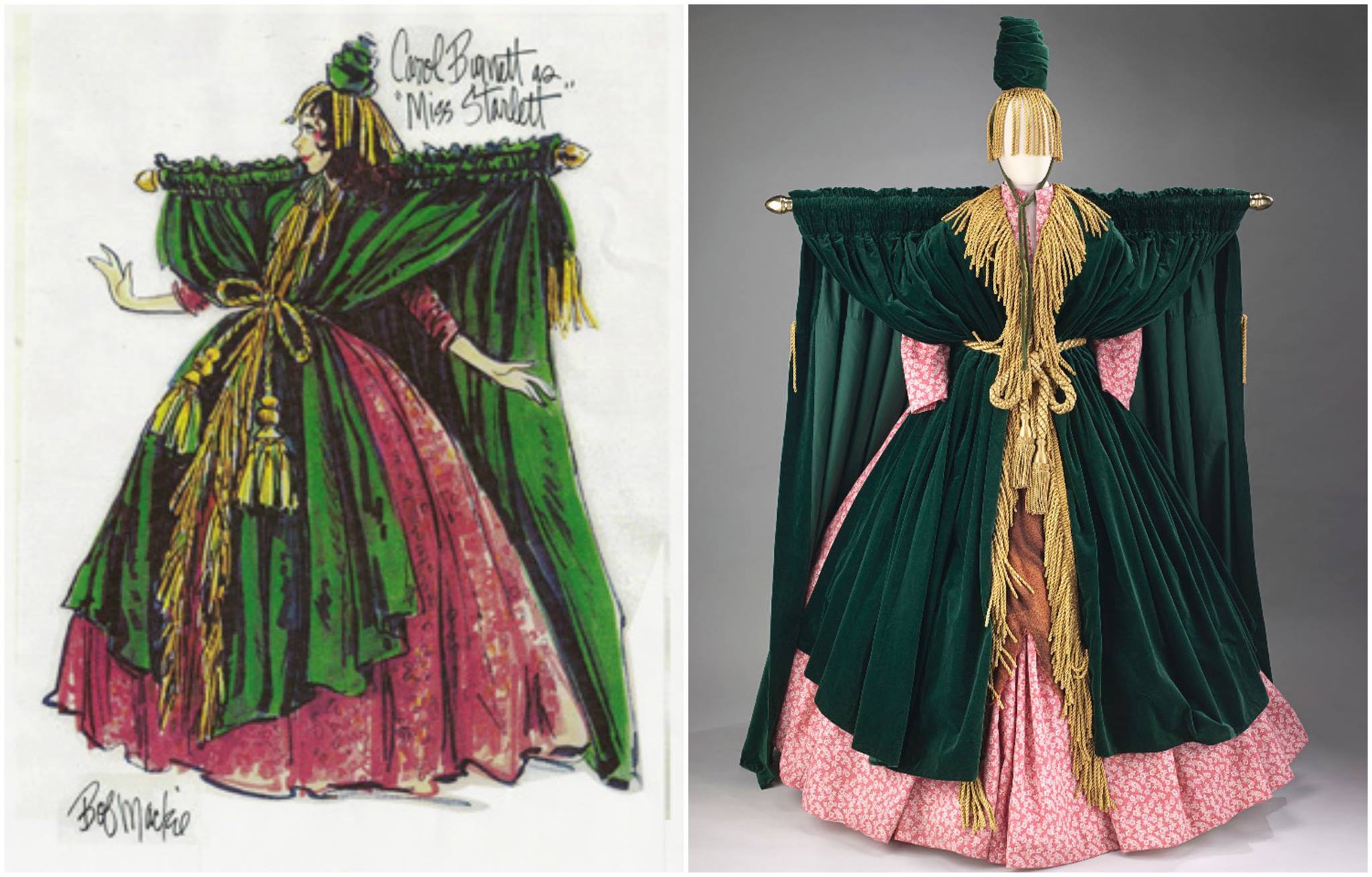 I remember getting to talk to Carol Burnett about legendary designer Bob Mackie and his part in one of the funniest moments in television history. Sending love to his family and friends