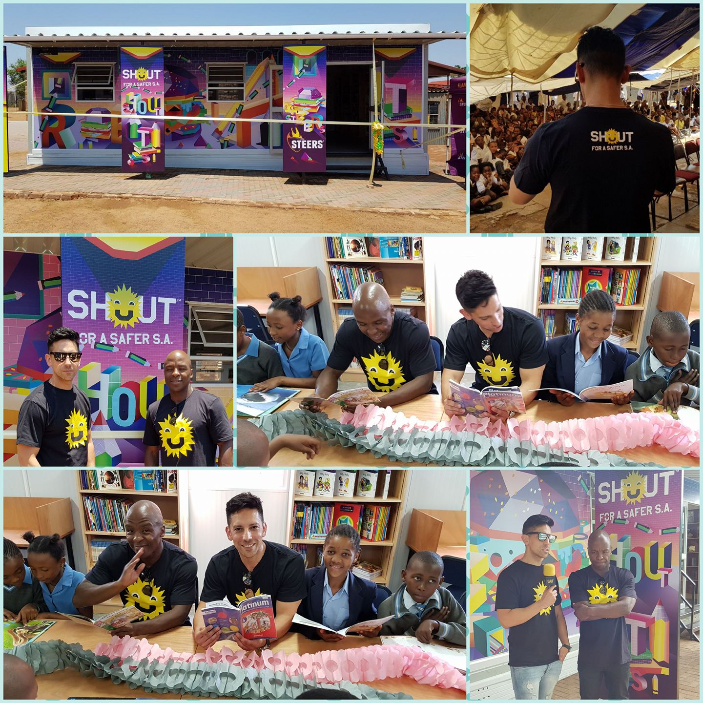 SHOUT - Today we donated 2 SHOUT Libraries to primary school children ...