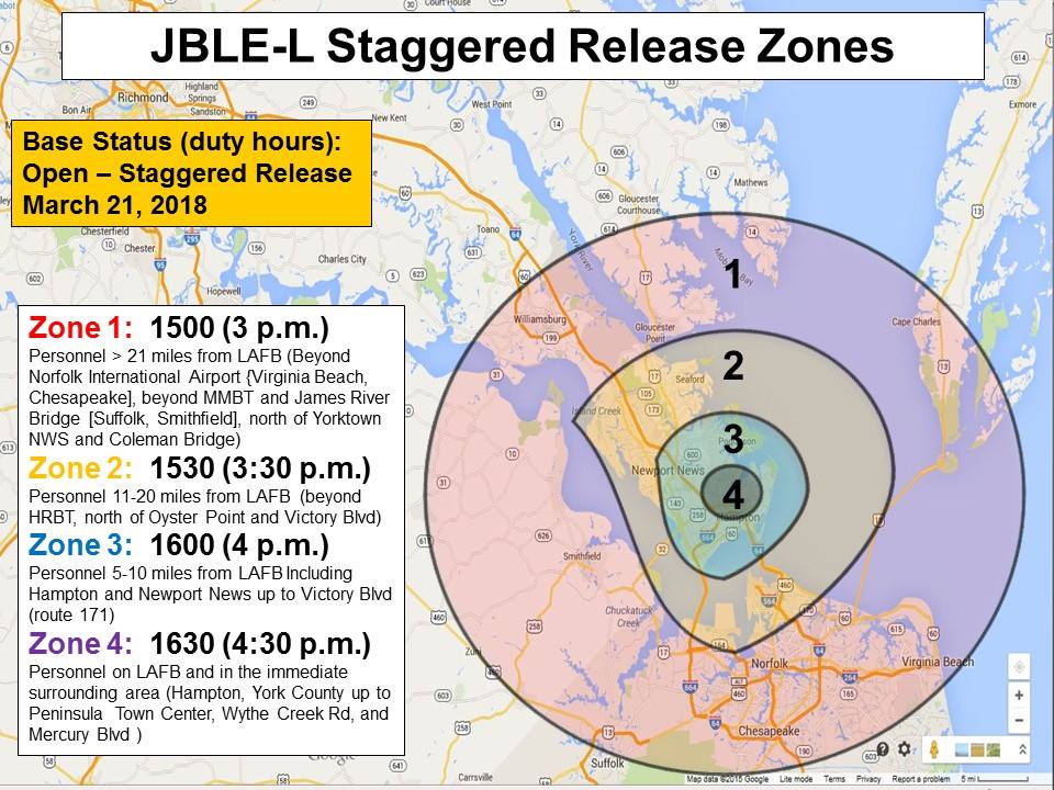JBLE OPERATING STATUS | On 21... - Joint Base Langley-Eustis | Facebook