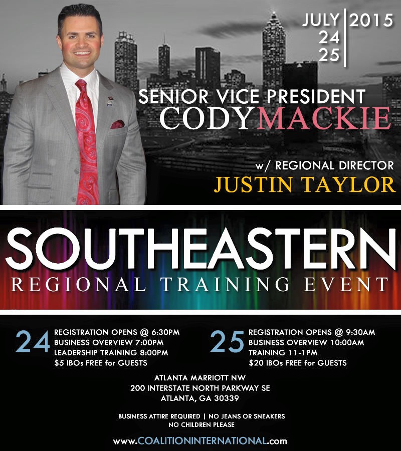 Southeastern Regional Events | Atlanta GA