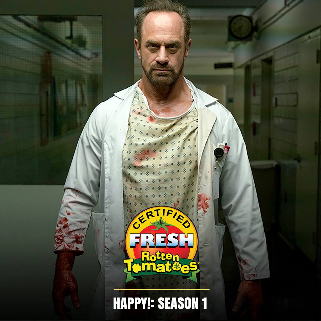 Rotten - Chris Meloni's Happy is Officially Certified Fresh! 🍅 | Facebook