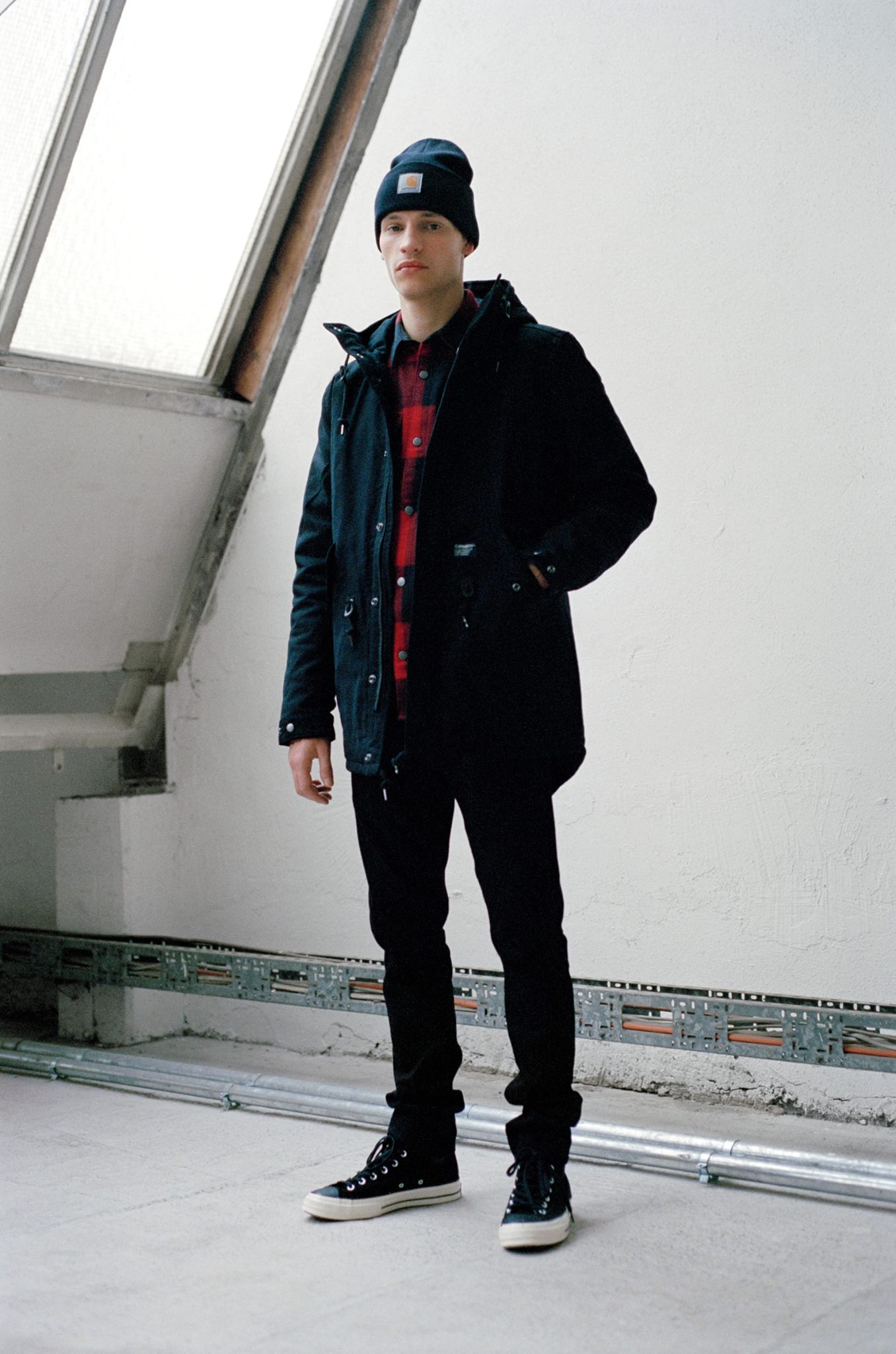 Carhartt - Acrylic Watch Hat Clash Parka Rebel Pant