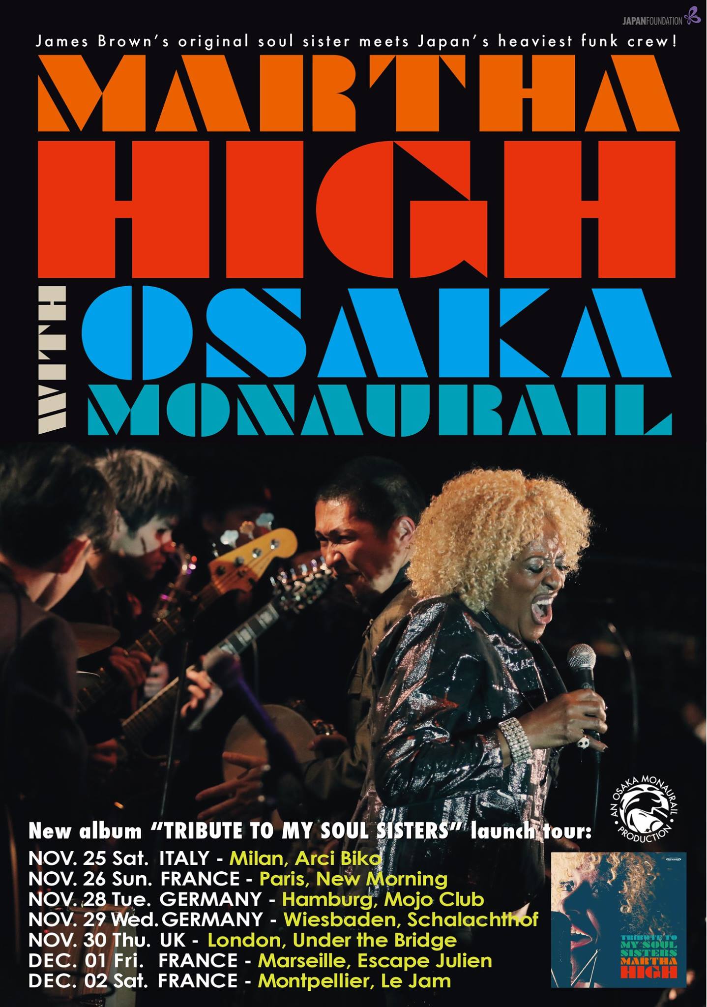 Martha High as special guest of Osaka Monaurail - 