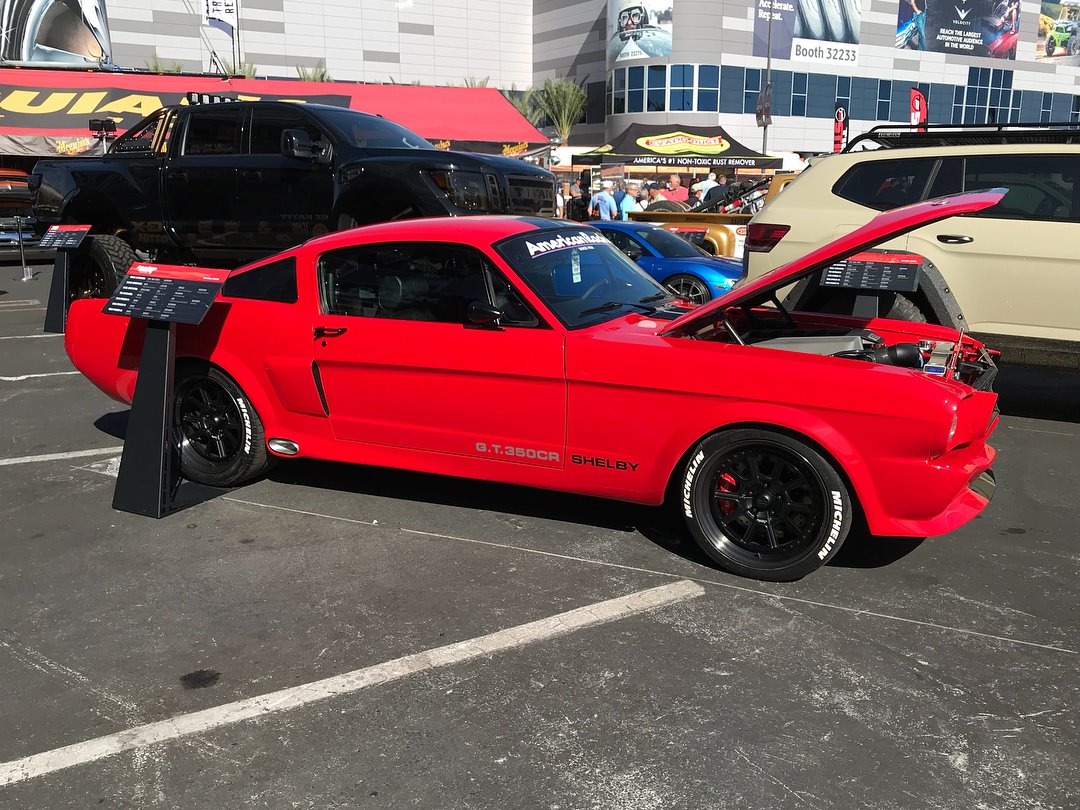 American Racing - @classicrecreations Mustang at out booth... | Facebook