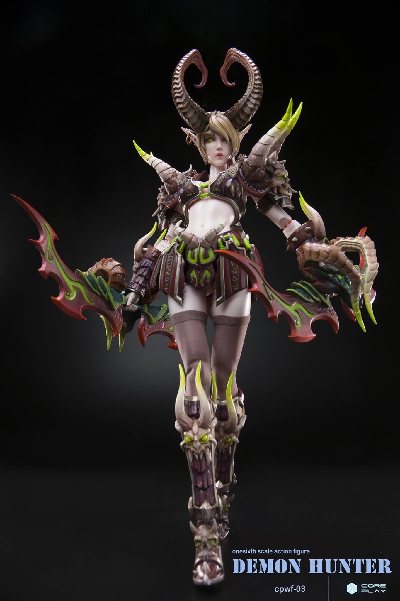 Just received the Hero Toys Demon Hunter(Illidan) dark variant.