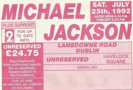 Michael Jackson #DangerousWorldTour Premiere, Munich, June 27, 1992