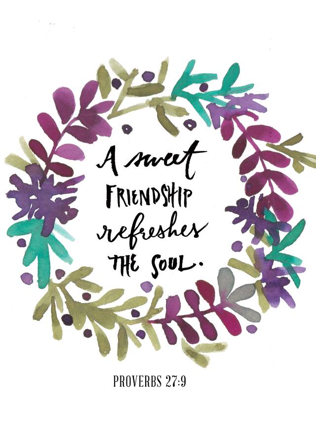 DaySpring - A sweet friendship refreshes the soul.... | Facebook