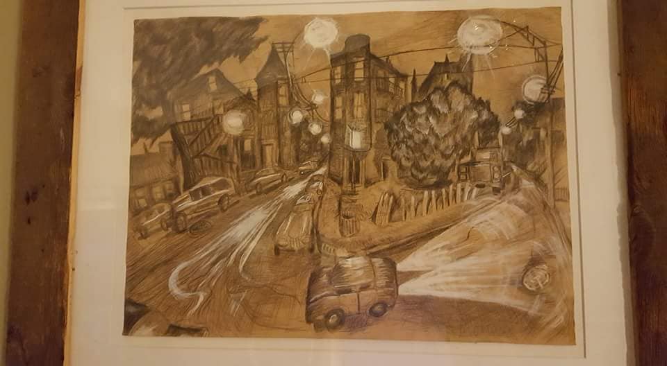 A couple of prints originally painted by Sue Quarles that truly