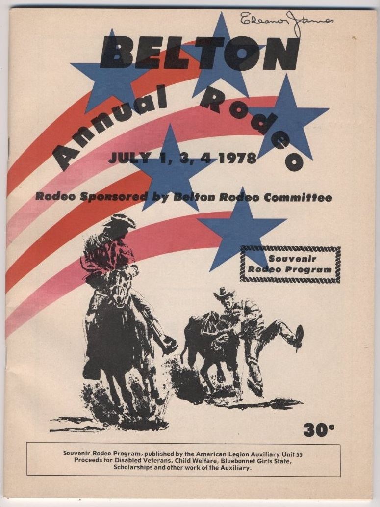 The rodeo became an official part of... - Bell County Museum