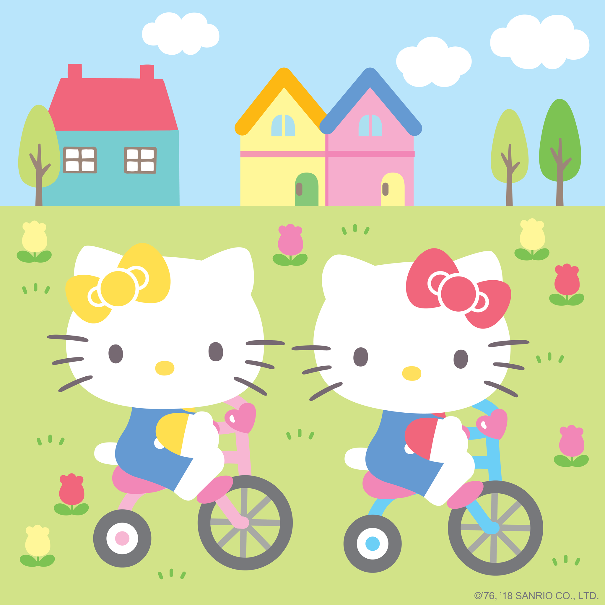 Happy #NationalSiblingsDay! Hello Kitty's twin sister, #Mimmy