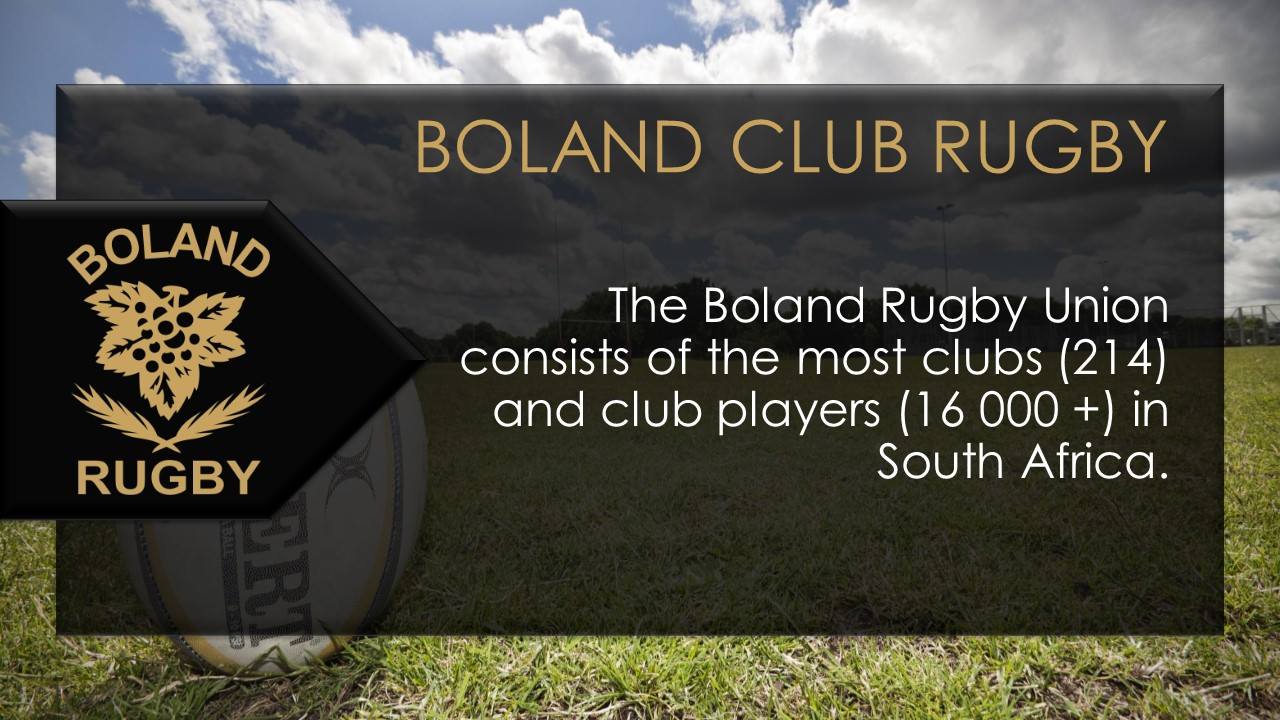 The Boland Club Rugby... - Boland Rugby & Boland Cavaliers