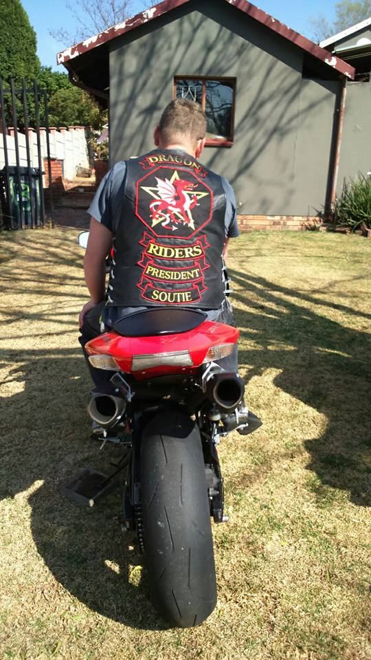 Congratulations to our JHB president on... - Dragon Riders MC | Facebook