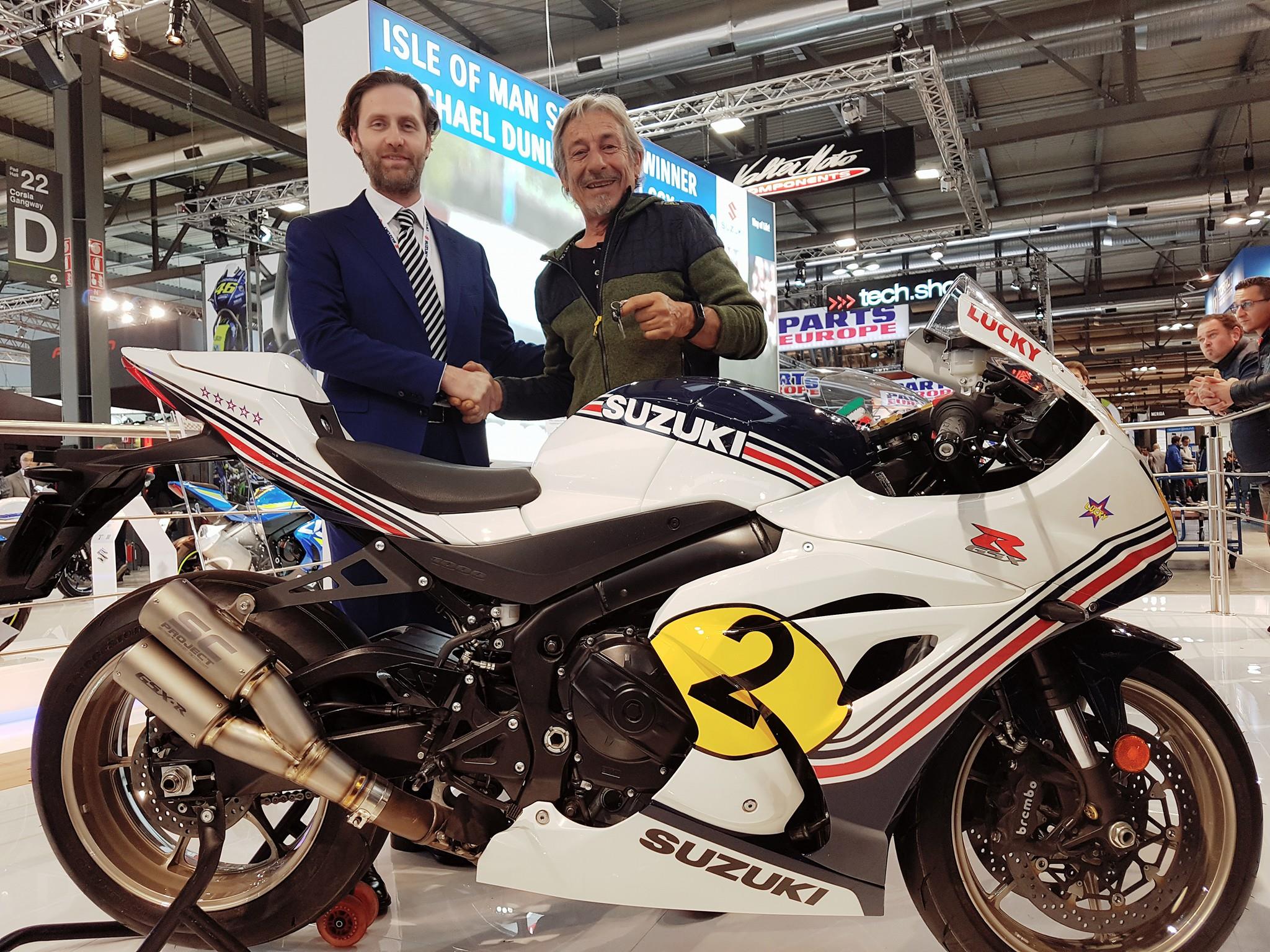 Suzuki GSX-R1000 Marco Lucchinelli with SC-Project Twin CR-T exhaust