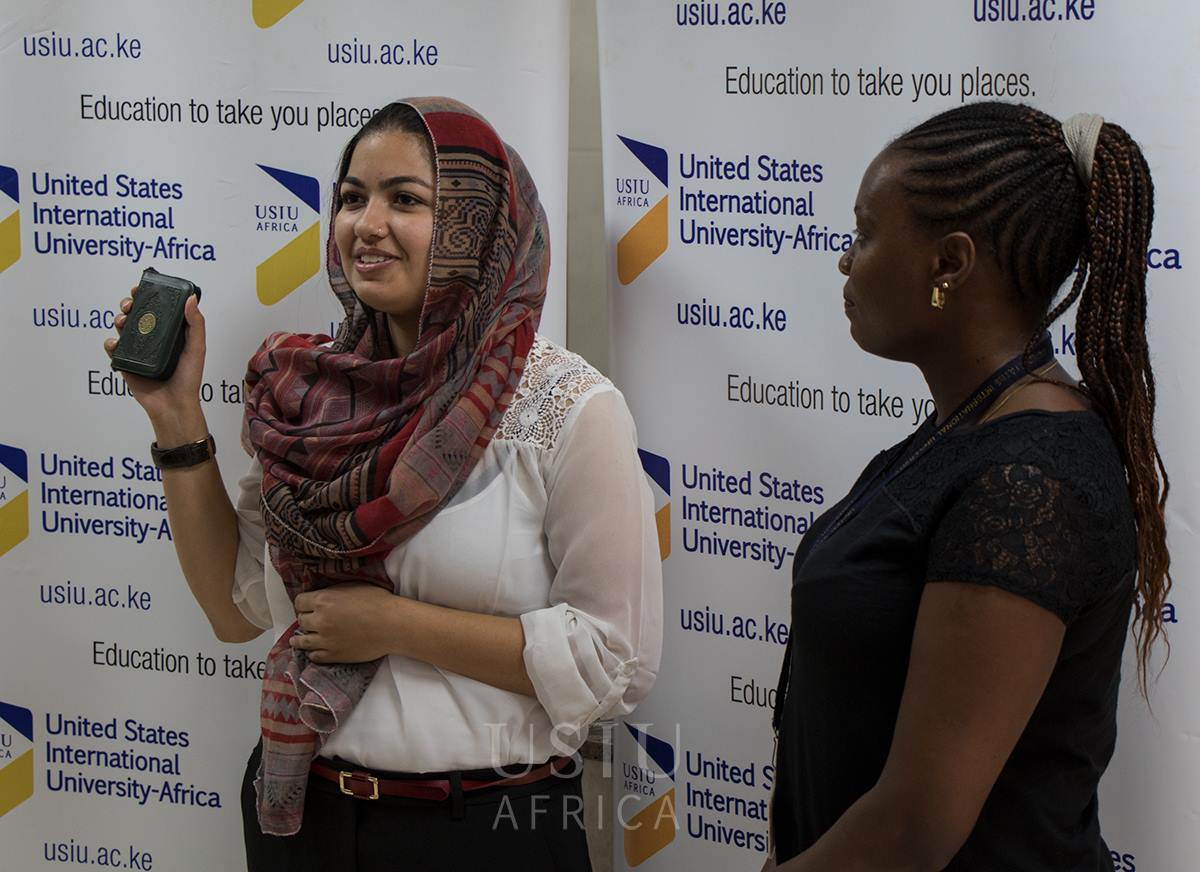 United - Miss Rida Raheel (International Relations, senior) takes an ...