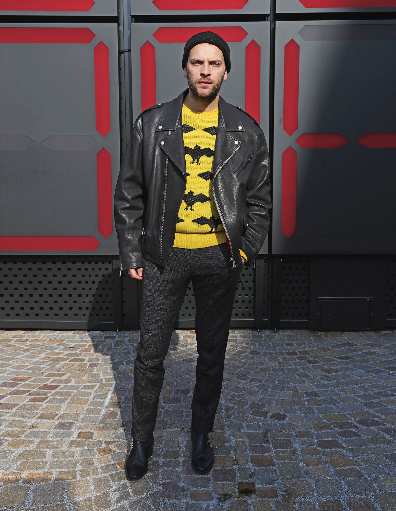 Gucci - Alessandro Borghi attended the Gucci Fall Winter 2018 