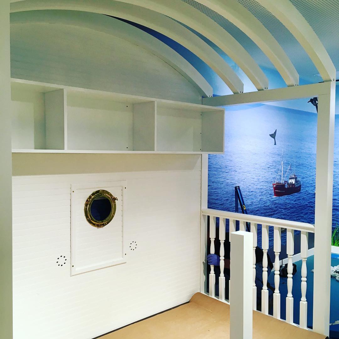 Martha's Vineyard Museum - Our friends at @exp_studios began installing ...