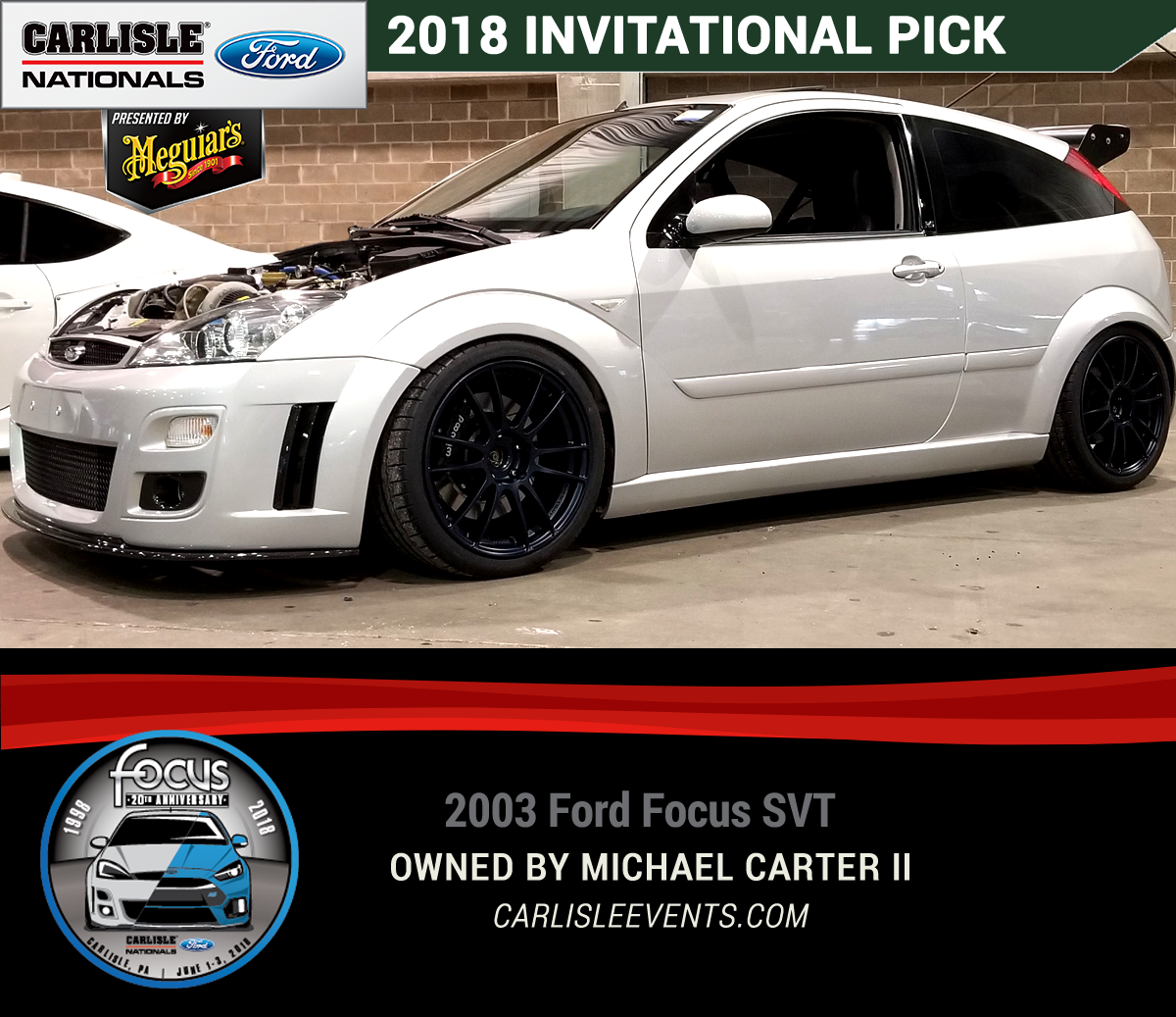 Modified 2005 Ford Focus ZXW at Carlisle Ford Nationals