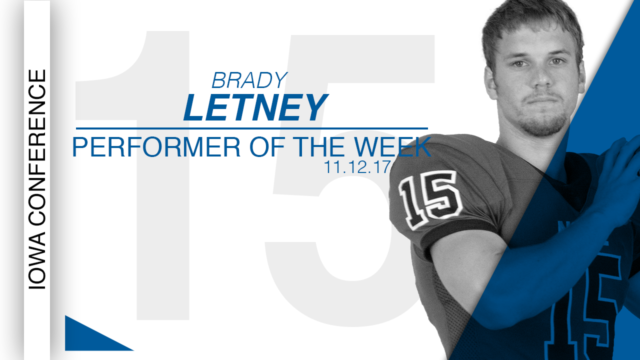 Brady Letney Named the Iowa... - Luther College Athletics | Facebook