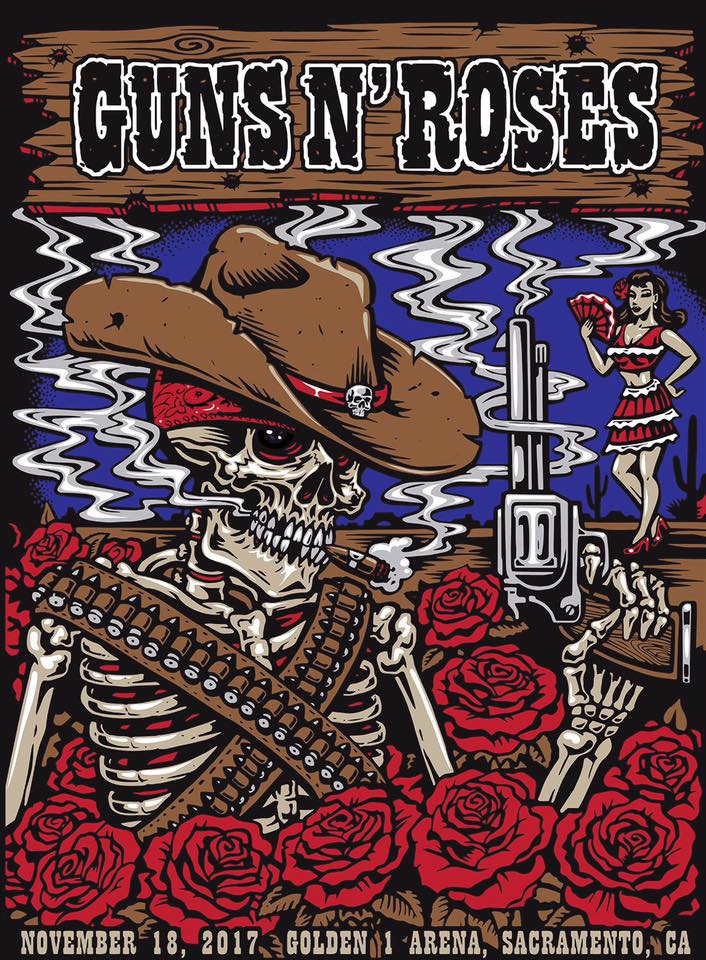 Los Angeles ‪Nov 29th, 2017‬ ‪#GnFnR #NotInThisLifetime Tour‬
