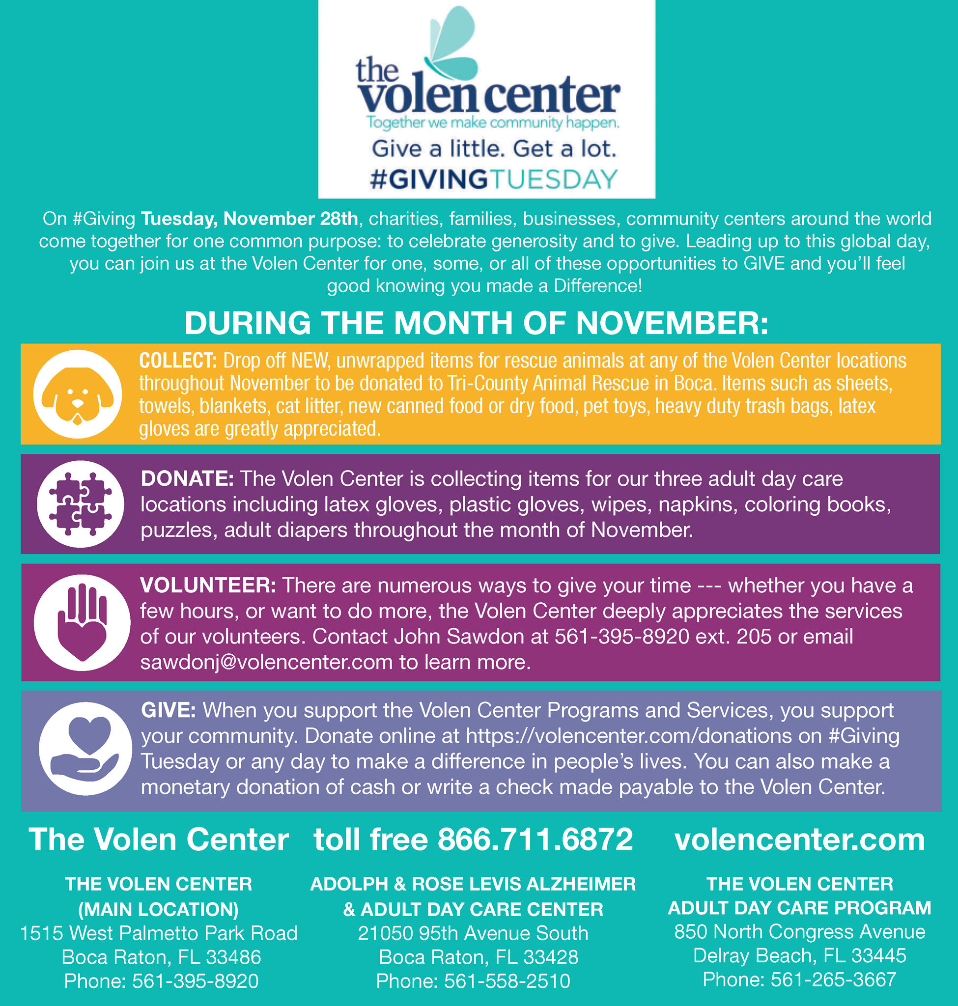 You Can Help Your Community And The The Volen Center Facebook facebook