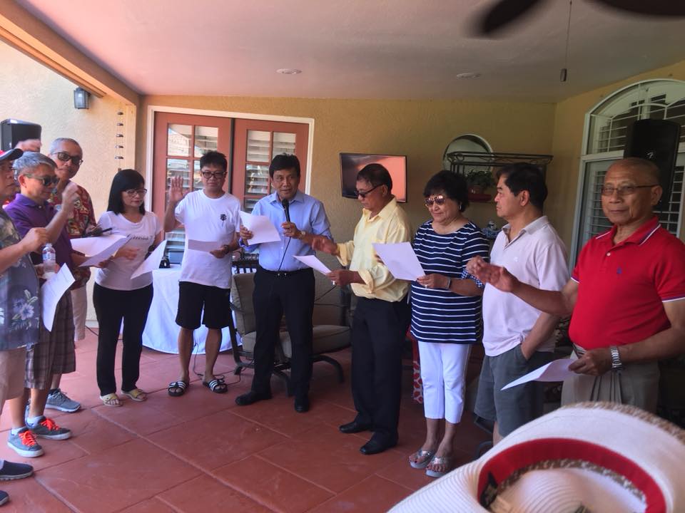 USSCI Induction of Officers 2018-2020 by Mayor... - United Sons of ...