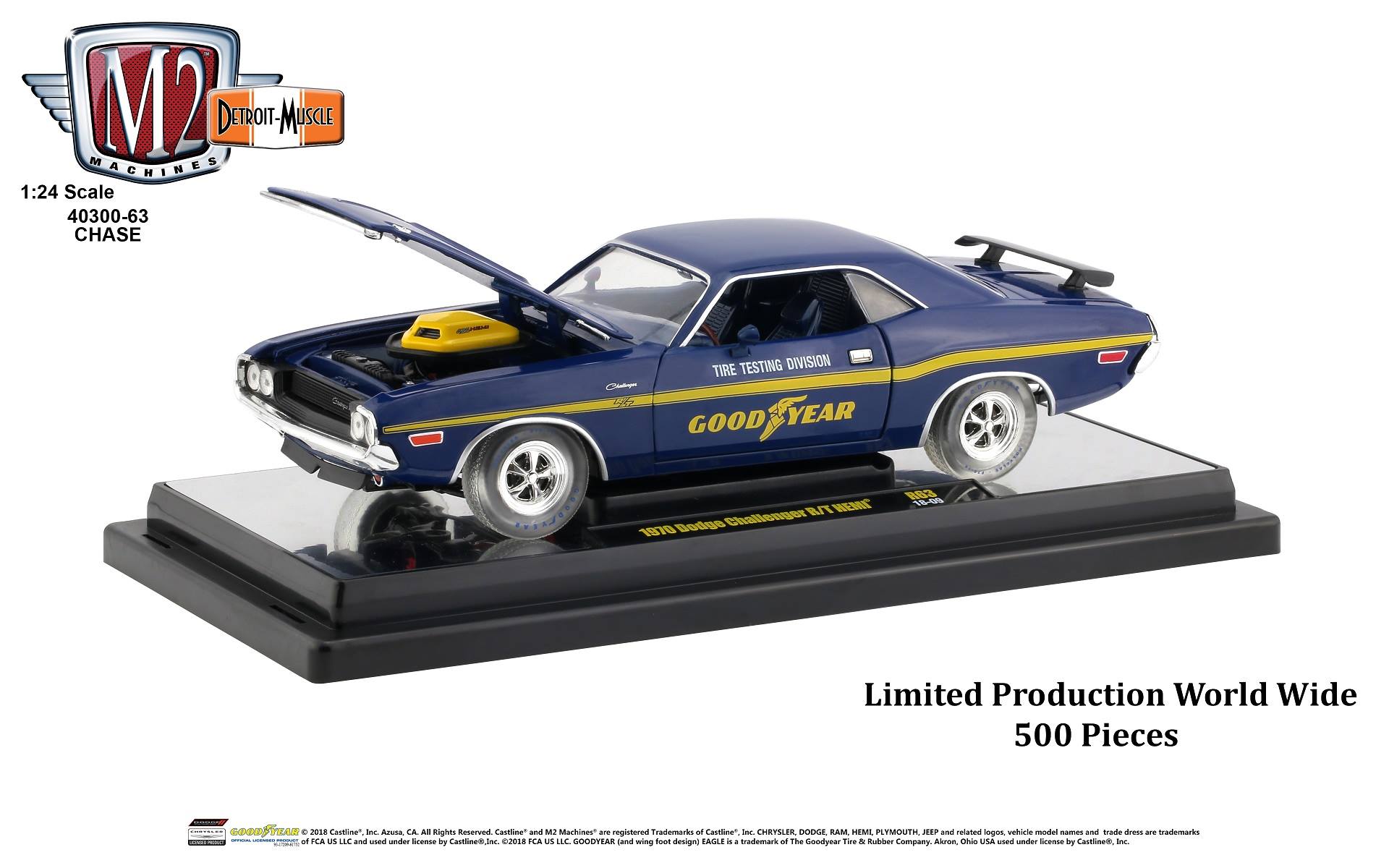 Pre-order 1970 Dodge Challenger R/T diecast model