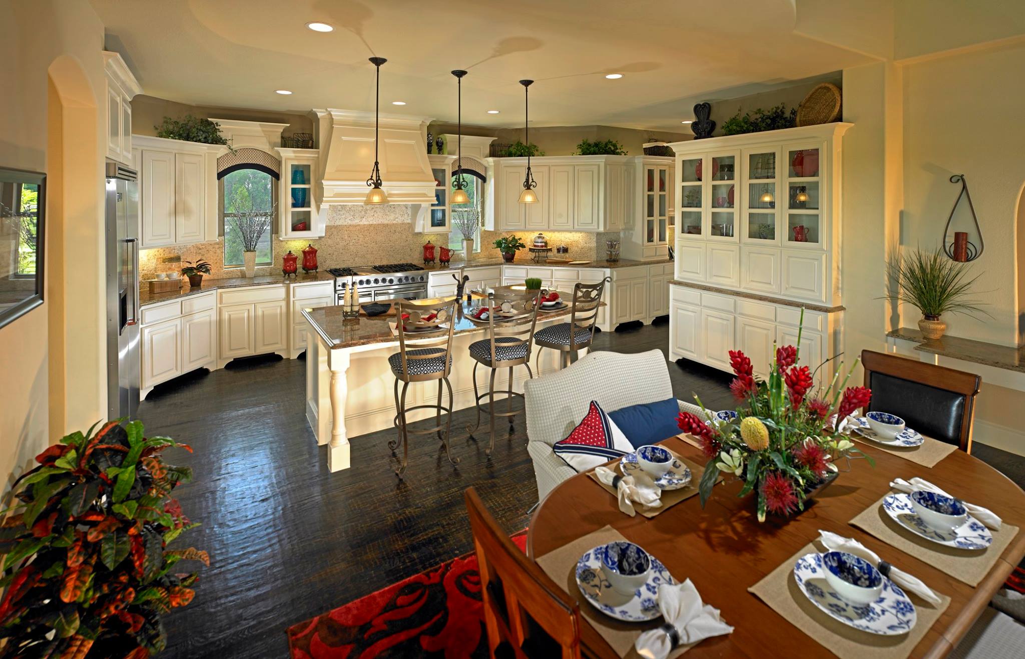 Grand Homes - Gourmet kitchen with 42