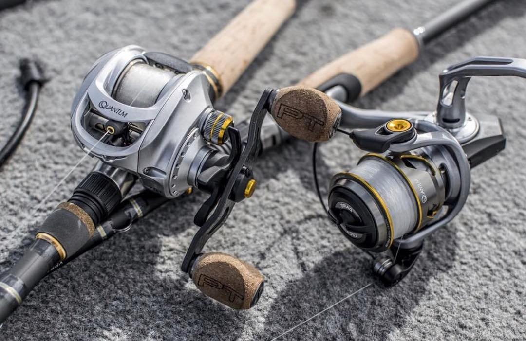 best quantum spincast reel for bass fishing Strive Spinning and Rod Combo, 7-Foot 1-Piece, Light Power Fast Action Rod, Graphite Blank, Size 2500 Reel, 6.2:1 Gear Ratio : Sports & Outdoors delivering a smooth and precise gear feel Quantum Cabo Spinning Reel -