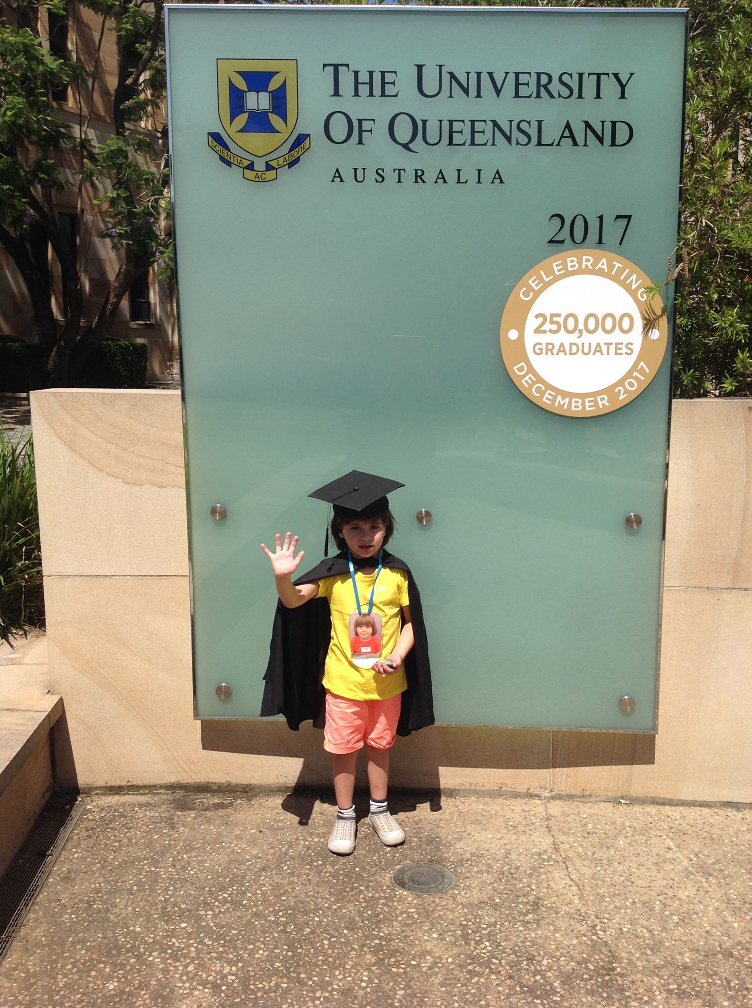 Take a selfie at the main... - The University of Queensland