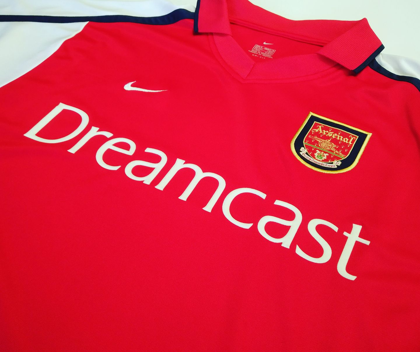 Classic Arsenal Shirt with Dreamcast sponsor which was