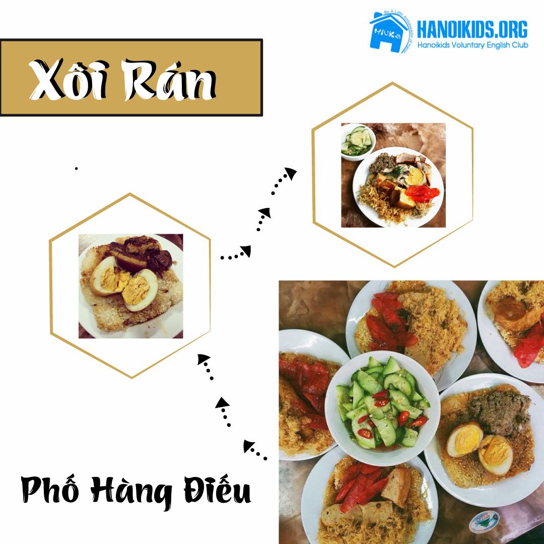 Hanoikids - 3. Xôi rán Hàng Điếu: 🍳 Quán xôi thâm niên với món xôi rán ...