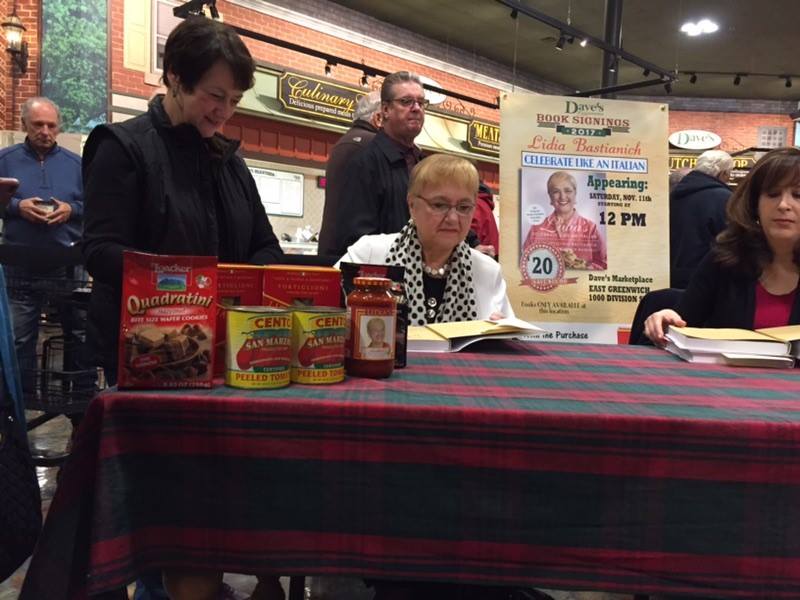 At Dave's Marketplace in Rhode Island.... - Lidia Bastianich | Facebook