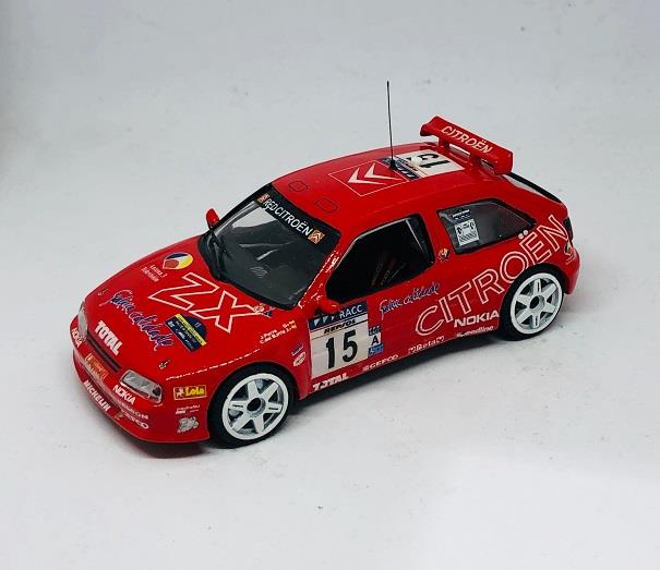 J. Puras - Del Barrio Citroen ZX Kit Car #3 2th Rallye El Corte